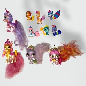 Disney Princess Palace Pets Lot Of 10 Figurines